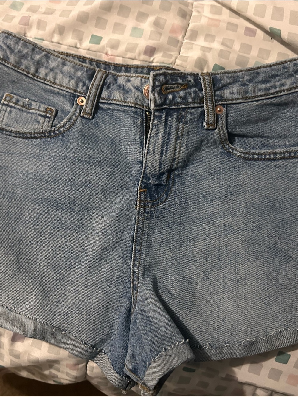 Target Light Blue Denim Shorts